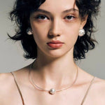 Brushed Woven Orb Earrings - floysun