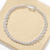 Bubble Gradient Round CZ Tennis Bracelet - floysun