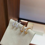 Bubble Graduated J-Curve Earrings - floysun