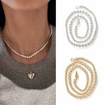 Bubble Graduated Tennis Necklace - floysun
