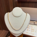 Bubble Graduated Tennis Necklace - floysun