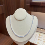 Bubble Graduated Tennis Necklace - floysun