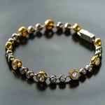 Bubble Pavé Zircon Bracelet - floysun