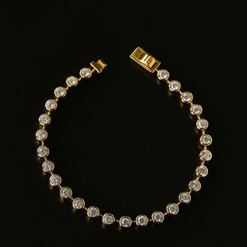 Bubble Pavé Zircon Bracelet - floysun
