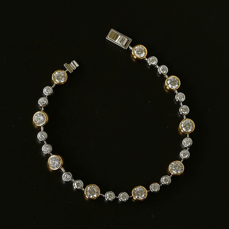 Bubble Pavé Zircon Bracelet - floysun