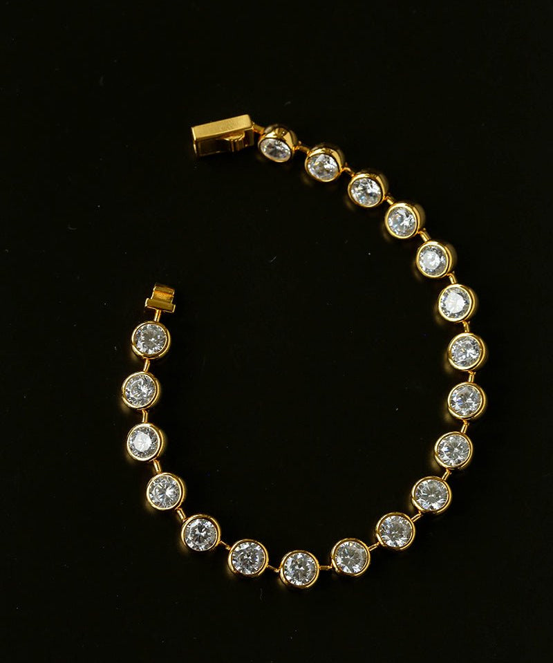Bubble Pavé Zircon Bracelet - floysun