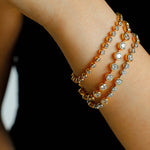 Bubble Pavé Zircon Bracelet - floysun