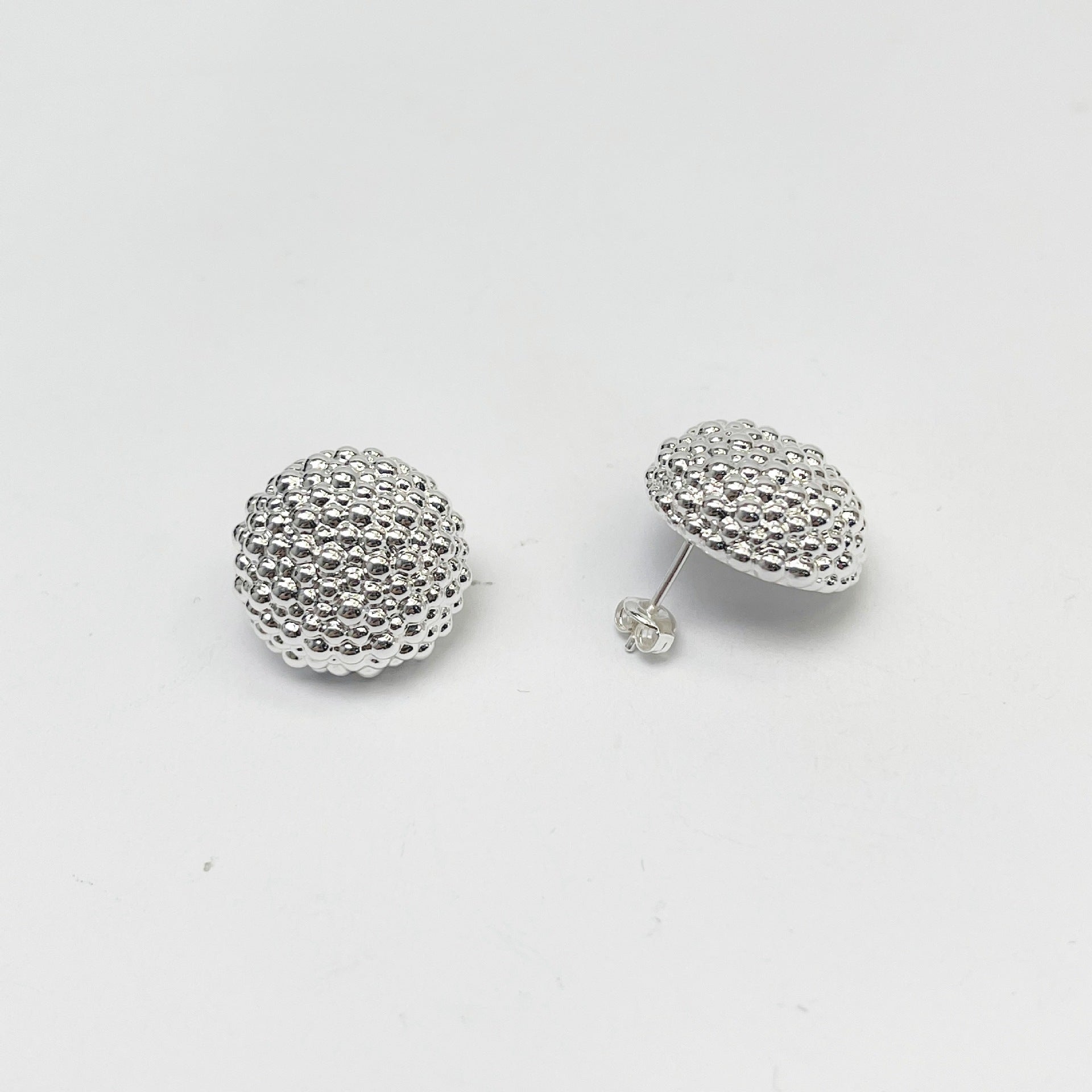 Bubble Texture Stud Earrings - floysun