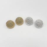 Bubble Texture Stud Earrings - floysun