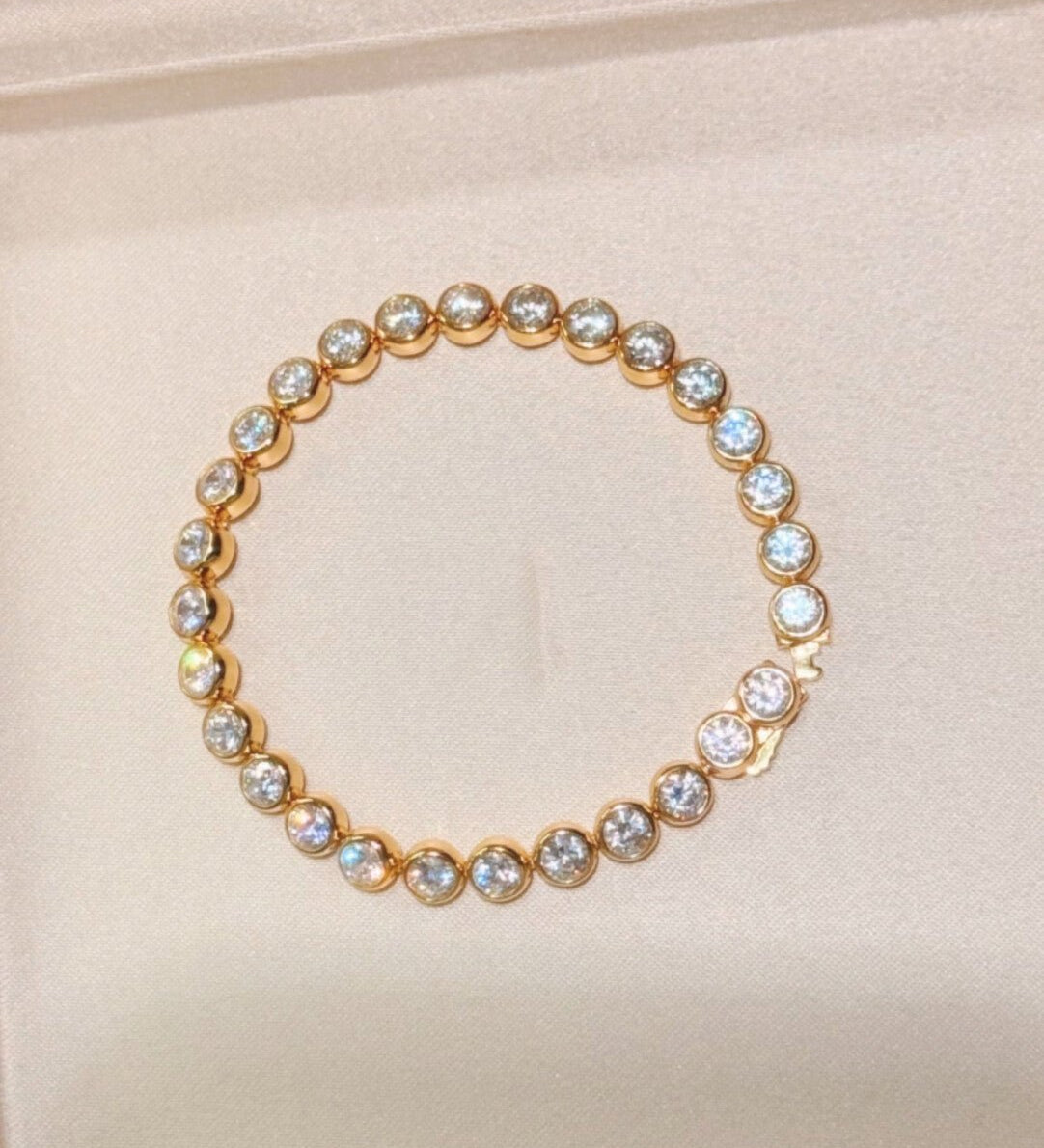 BubbleGlow Pavé Bubble Link Bracelet - floysun