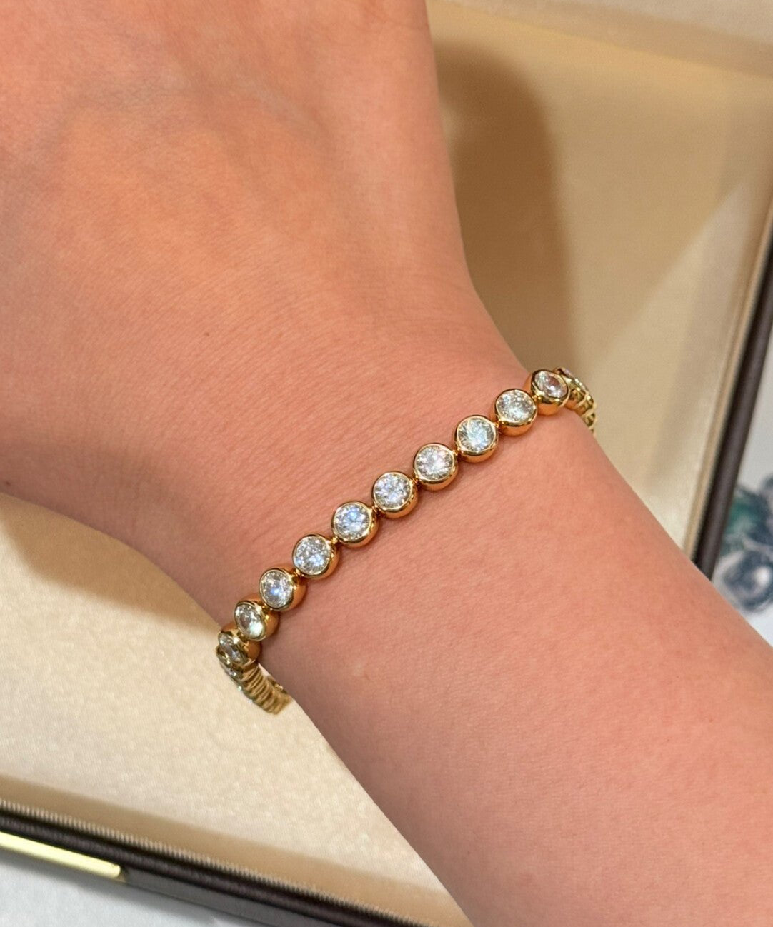 BubbleGlow Pavé Bubble Link Bracelet - floysun