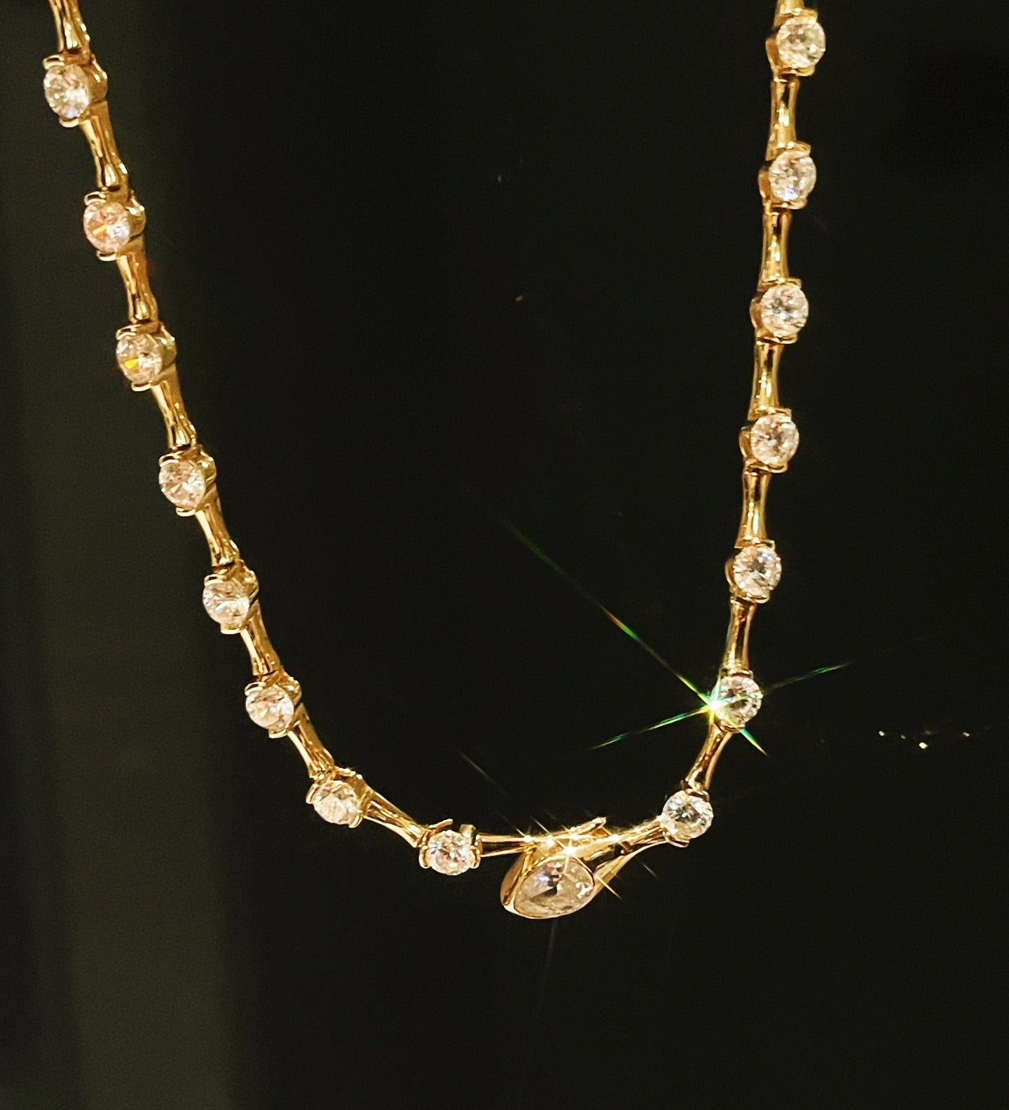 BubbleGlow Pavé Series Choker Necklace - floysun
