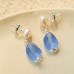 Candy Color Pearl & Glass Earrings - floysun