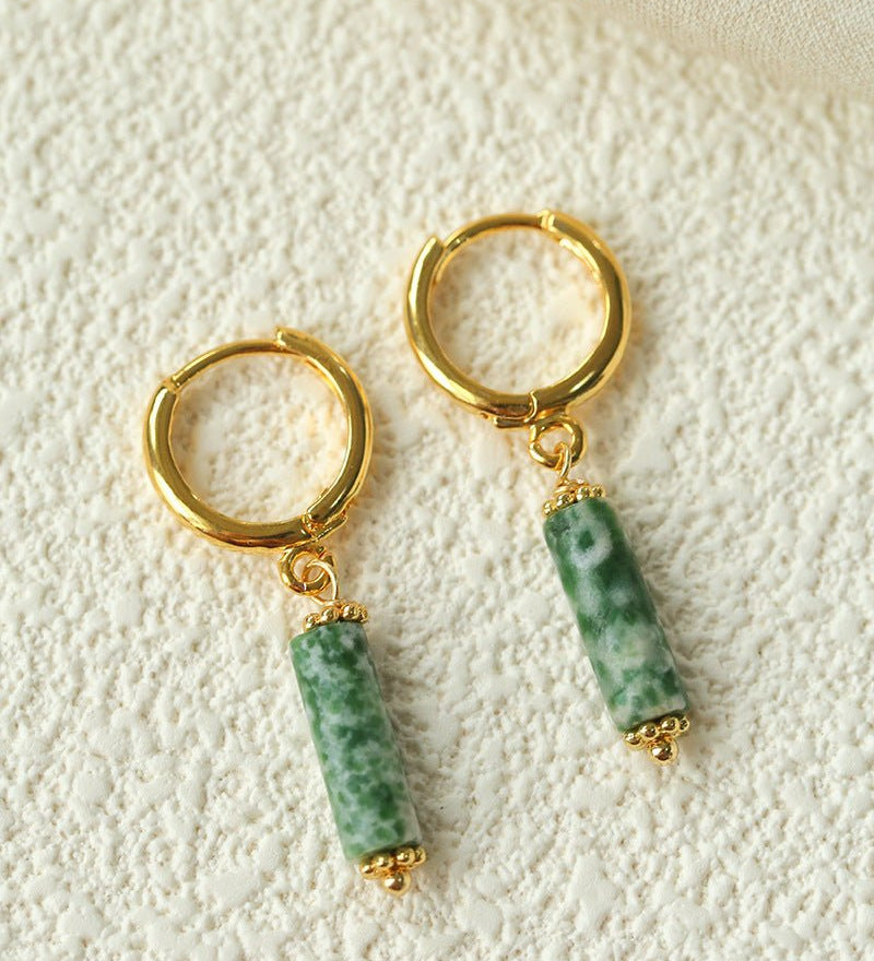 Candy Gemstone Drop Earrings - floysun