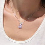 Candy Pearl Gourd Necklace – 925 Sterling Silver with Swarovski Pearls - floysun