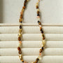 Caramel Summer Colorful Gemstone Beaded Necklace - floysun