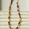Caramel Summer Colorful Gemstone Beaded Necklace - floysun