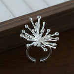 Celestial Firework Burst Open Ring - floysun