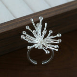 Celestial Firework Burst Open Ring - floysun