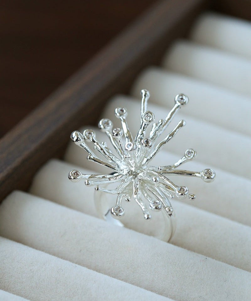 Celestial Firework Burst Open Ring - floysun