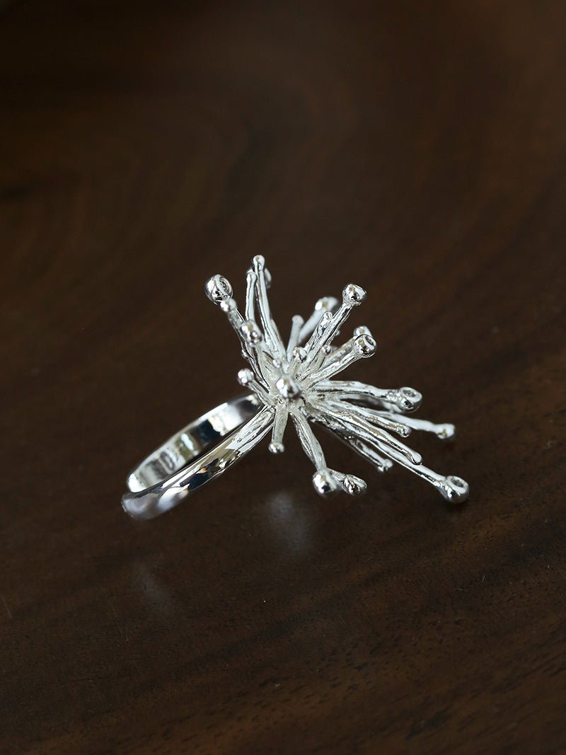 Celestial Firework Burst Open Ring - floysun