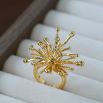 Celestial Firework Burst Open Ring - floysun