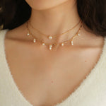 Chain Freshwater Pearl Necklace Type E - floysun