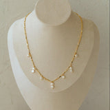 Chain Freshwater Pearl Necklace Type E