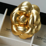 Chanel - Inspired Camellia Two - Way Brooch & Hair Clip - floysun