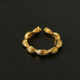 Chinese - Style 925 Silver Camellia Flower Open Ring - floysun