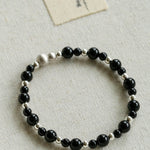 Chinese - Style Agate Gourd Bracelet – Red Agate / Black Agate - floysun