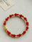 Chinese - Style Agate Gourd Bracelet – Red Agate / Black Agate - floysun