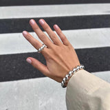 Chunky Solid Twist Band Ring - floysun