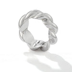 Chunky Solid Twist Band Ring - floysun