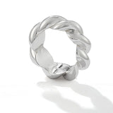 Chunky Solid Twist Band Ring - floysun