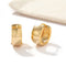 Classic High-Polish Sterling Silver Huggie Hoop Earrings - floysun