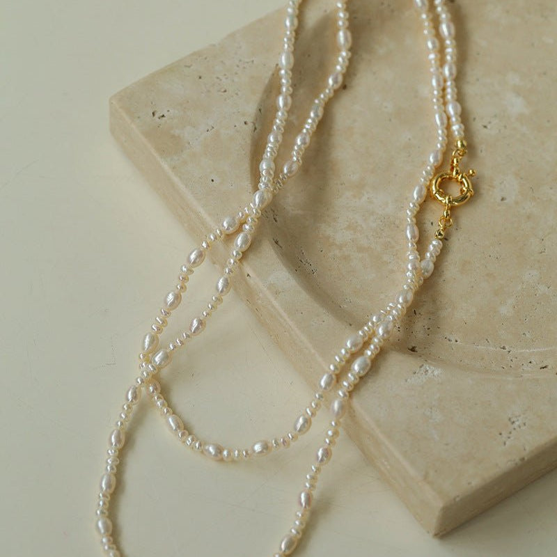 Classic Mixed Freshwater Pearl Long Style Necklace - floysun