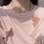 Classic Natural Freshwater Pearl Necklace - floysun