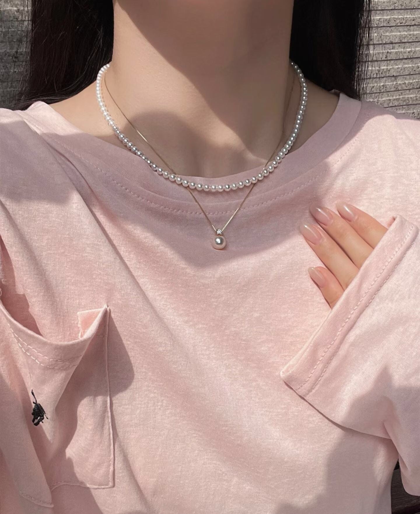 Classic Natural Freshwater Pearl Necklace - floysun