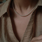 Classic Natural Freshwater Pearl Necklace - floysun