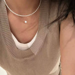 Classic Natural Freshwater Pearl Necklace - floysun