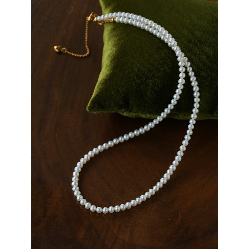 Classic Natural Freshwater Pearl Necklace - floysun