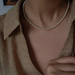 Classic Natural Freshwater Pearl Necklace - floysun