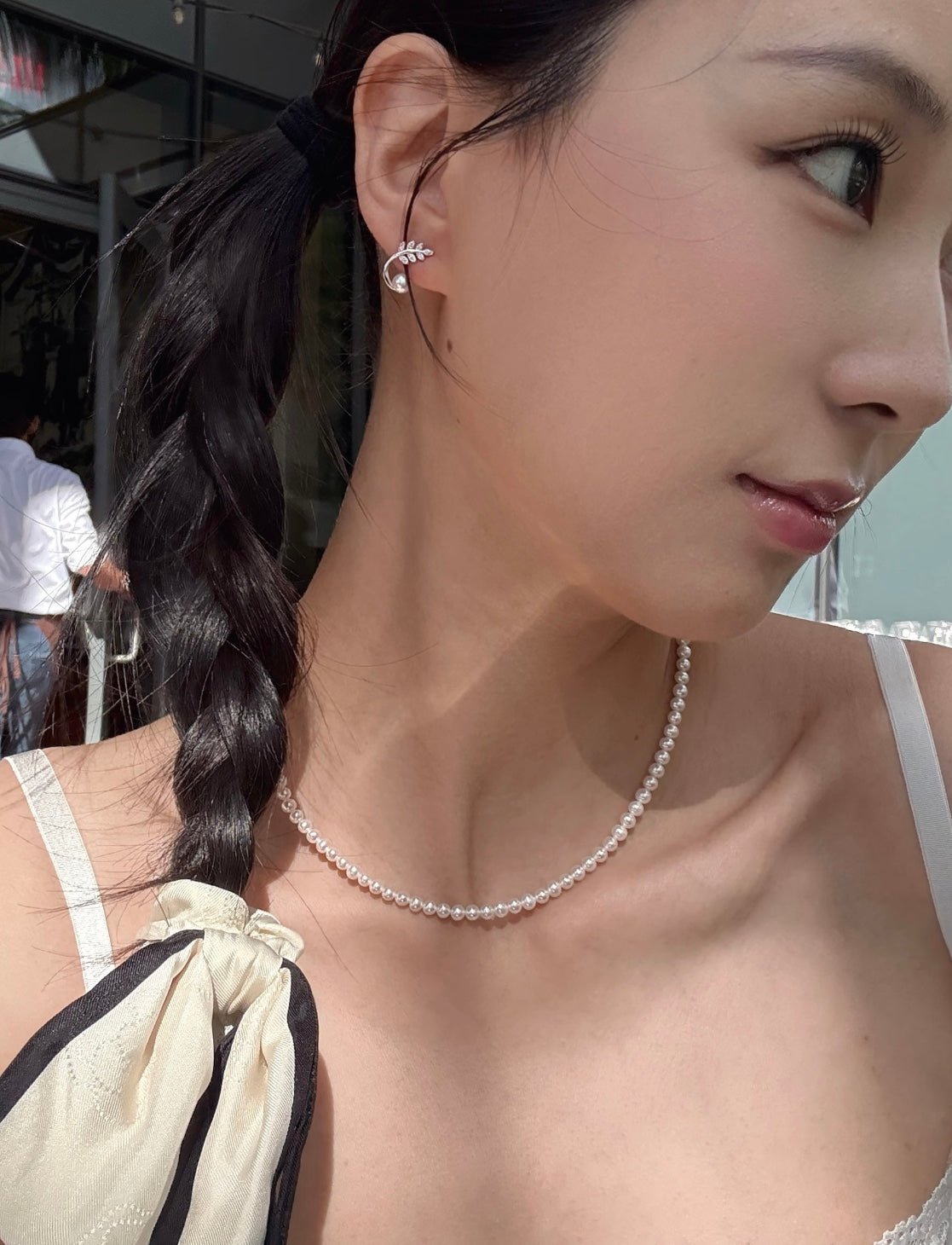 Classic Natural Freshwater Pearl Necklace - floysun