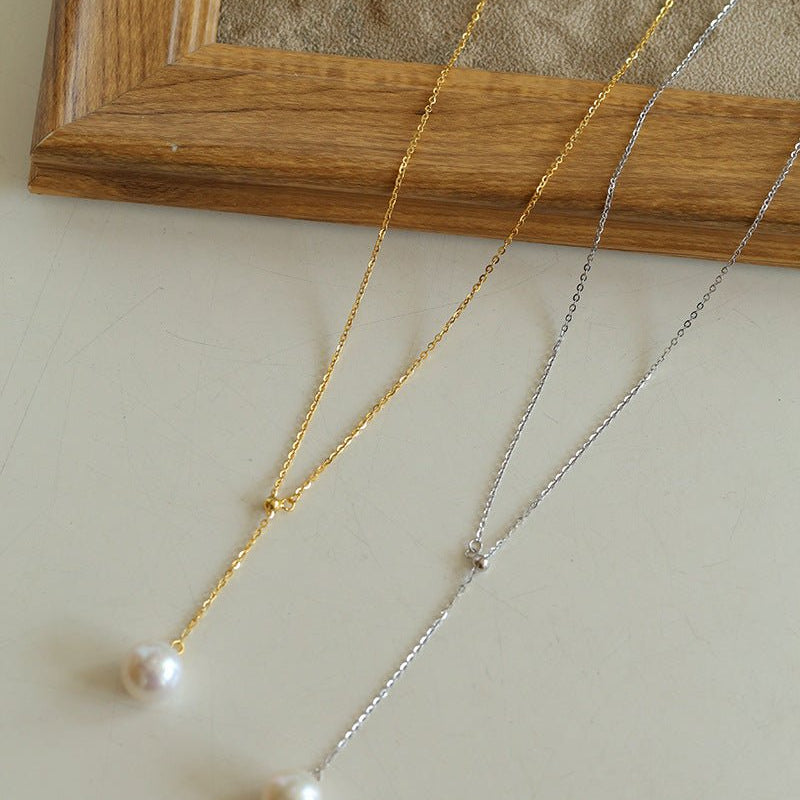 Classic Pearl Y - Shape Adjustable Chain - floysun