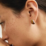 Classic Tiger’s Eye Stud Earrings - floysun