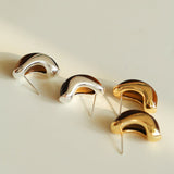 Classic Tiger’s Eye Stud Earrings - floysun