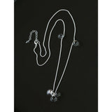Clear Bubble Glass Cluster Long Necklace - floysun