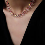 Clear Quartz Star Braided Necklace - floysun