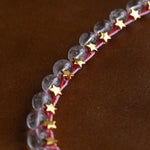 Clear Quartz Star Braided Necklace - floysun